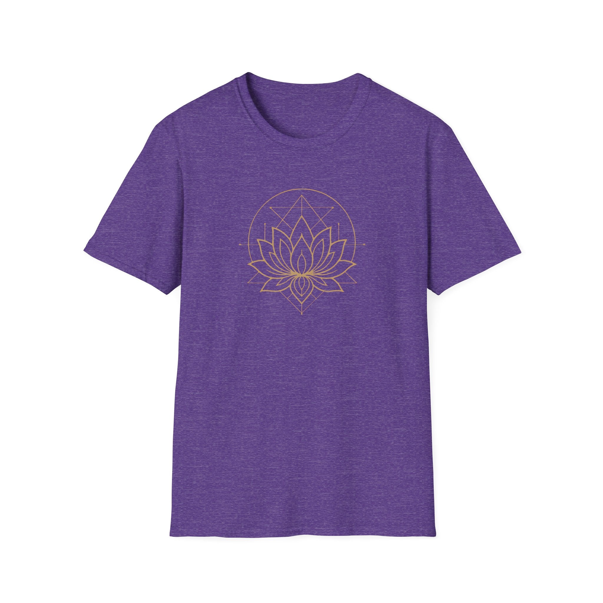 Golden lotus mandala T-Shirt