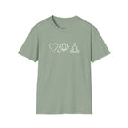 Gray t-shirt with 'SOCIALLY EXPIRED' text on a white background